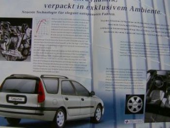 Renault Laguna dCi Limousine & Grandtour Prospekt 8/1999