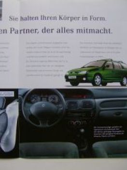 Renault Megane Grandtour Prospekt März 1999