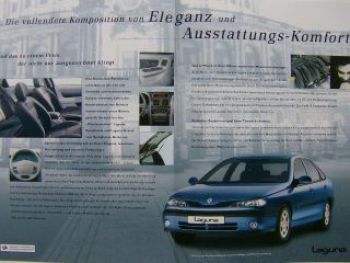 Renault Laguna Symphonie +Grandtour Prospekt 2/2000 B56