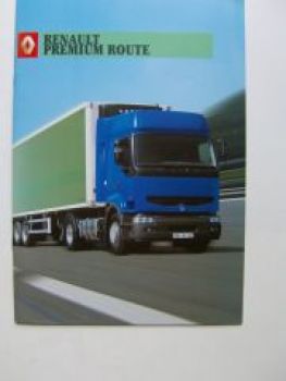 Renault Premium Route Prospekt Dezember 2002 NEU