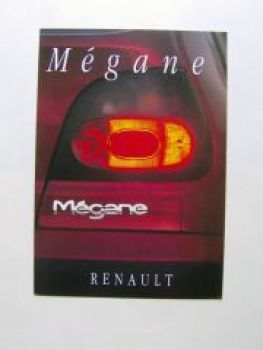 Renault Megane +Coupe Prospekt Dänemark NEU TypBA