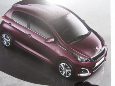 Peugeot 108 Allure Access Active Top!Active Top!Allure Oktober 2017 +Preisliste 3/2018