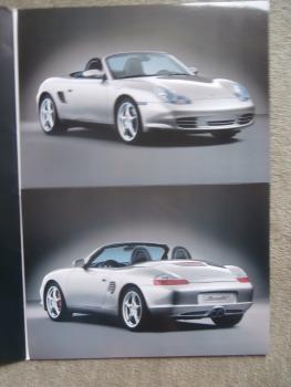 Porsche Boxster Typ 986 Leasing Prospekt