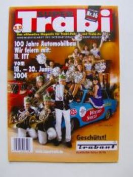 Super Trabi Nr. 36 2004 Magazin Intertank Lexikon Trabant