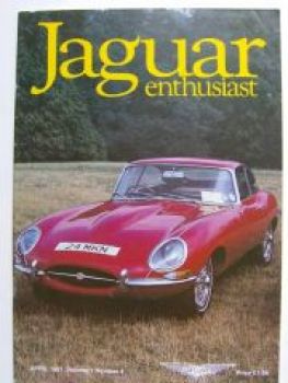 Jaguar enthusiast UK Englisch Magazin April 1991 Vol.7 Nr.4