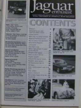 Jaguar enthusiast UK Englisch Magazin Februar 1995 Vol.9 Nr.2