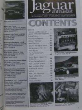 Jaguar enthusiast UK Englisch Magazin März 1993 Vol.9 Nr.3