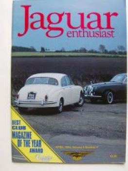 Jaguar enthusiast UK Englisch Magazin April 1993 Vol.9 Nr.4