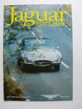 Jaguar enthusiast UK Englisch Magazin E-Type Juli1989 Vol.5 Nr.7