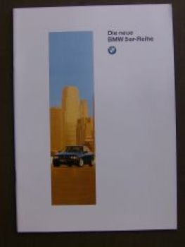 BMW 5er Reihe E39 Prospekt 520i-540i+525tds 1996