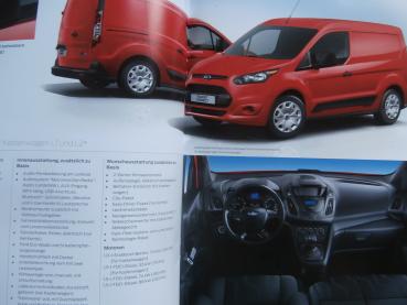Ford Transit Connect 1.0L EcoBoost 15l TDCI Dieselmotor Prospekt April 2017