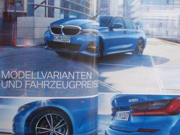 BMW 320i 330i G20 318d 320d +xDrive 330d Limousine März 2019 +Preise