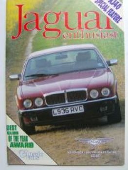 Jaguar enthusiast UK Englisch Magazin XJ40 November 1994 Vol.10