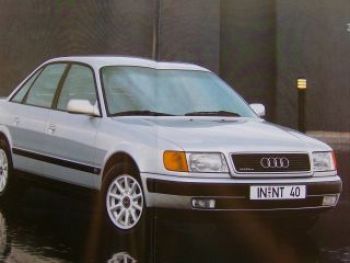 Audi 100 (C4) Prospekt Dezember 1990 NEU
