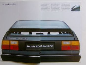 Audi 100 Avant (Typ 44) Prospekt April 1983