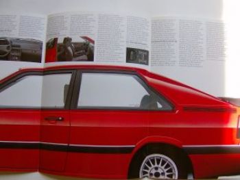 Audi Coupe quattro Prospekt September 1984