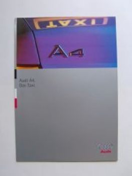 Audi Taxi Prospekt TDi +quattro März 1995 NEU