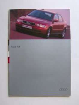 Audi A4 Prospekt September 1994 NEU
