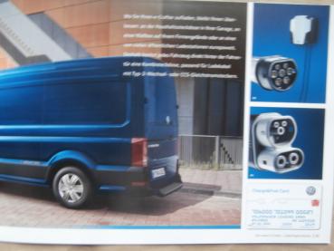 VW e-Crafter Katalog September 2018 NEU