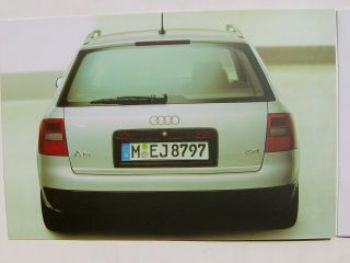 Audi A6 Avant Prospekt Dezember 1997 NEU