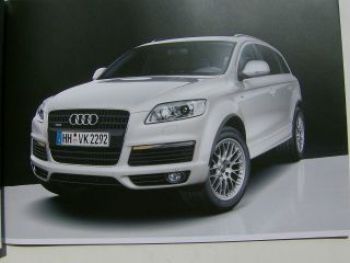 Audi Q7 Charakterzüge eines Multitalents Prospekt NEU