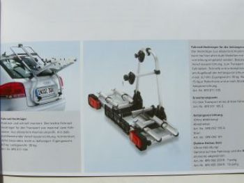 Audi A3 Zubehör Prospekt September 2005 NEU