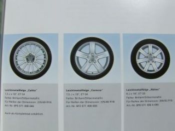 Audi A3 Zubehör Prospekt September 2005 NEU