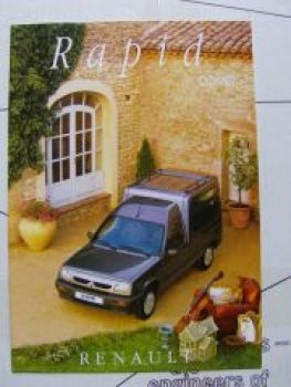 Renault Rapid Combi Prospekt August 1995 NEU
