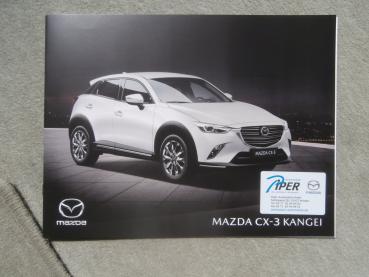 Mazda CX-3 Kangei Katalog Januar 2019+Preise Skyactiv-G121 G150