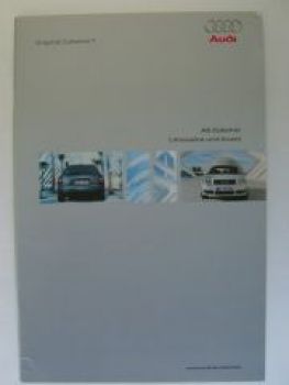 Audi A6 Zubehör Limousine Avant Prospekt Juli 2003 NEU