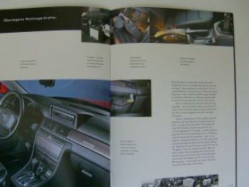 Audi Feuerwehr Notarzt A4 A6 Prospekt Mai 1998 NEU