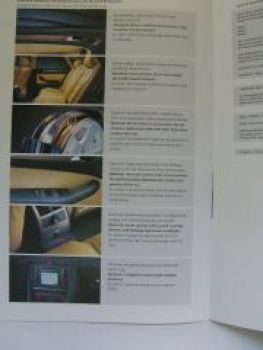 Audi A6 Security Prospekt August 1999 NEU