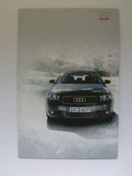 Audi A3 (8L) Prospekt +Preisliste März 2003 NEU