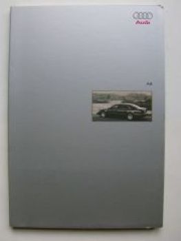 Audi A8 Prospektmappe (4D2) September 1999 NEU