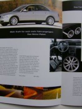 Audi A4 1.8T Ausstattungspakete Prospekt Rarität