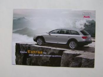 Audi A6 allroad quattro Prospekt Starke Extra April 2009