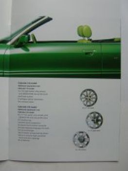 Audi Cabriolet (8G) Final Edition Prospekt Englisch UK