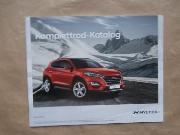 Hyundai Winter 2018/19 Komplettrad-Katalog i10 IA i20 GB ix20 JC i30 PD i30 N PD i40 VF Ioniq AE
