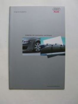 Audi Original Zubehör Prospekt A4 Limousine & Avant Prospekt :  Autoliteratur Höpel