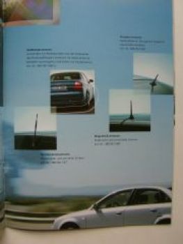 Audi Original Zubehör Prospekt A4 Limousine & Avant Prospekt