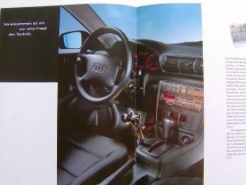 Audi Fahrhilfen für Behinderte A4 +A6 Limousine/Avant Prospekt