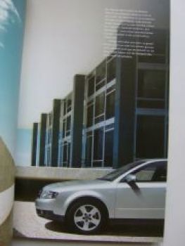 Audi A4 Limousine Prospekt Oktober 2000 NEU