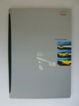 Audi Cabriolet Prospektmappe (8G) Juli 1996 NEU