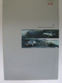 Audi S6 Limousine & Avant Prospekt September 1999 NEU