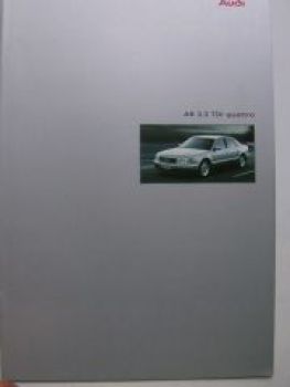 Audi A8 3.3TDi quattro Prospekt September 1999 (4D2)