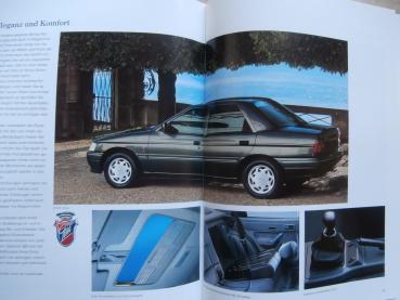 Ford Orion CLX Ghia Prospekt Benziner Diesel September 1992