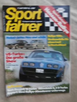 Sportfahrer 7/1981 Pontiac Firebird Trans Am Turbo,MMC Galant 2.3TD,Zender Jetta und Gemballa,