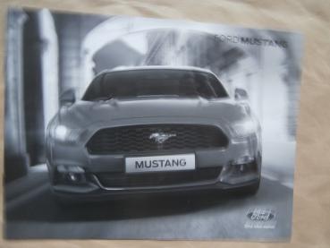 Ford Mustang Fastback Convertible +GT Preisliste 12.Juli 2017
