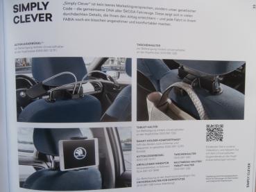 Skoda Fabia (Typ NJ) Zubehör Katalog Mai 2018