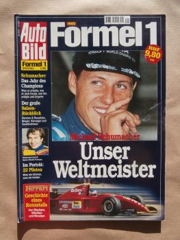 Auto Bild Formel 1 1995  Spezial Michael Schumacher Unser Weltmeister